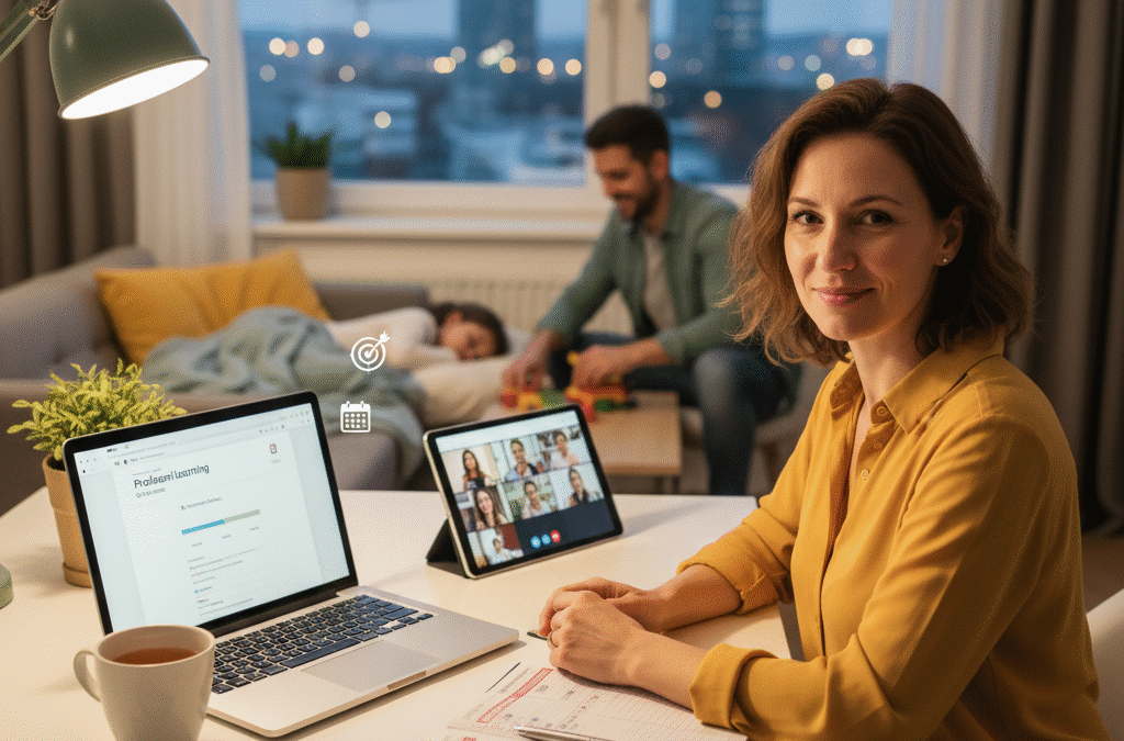 Lernen trotz 100%-Job: Wie es gelingen kann
